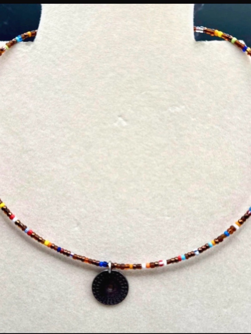 Memory Vintage Silpada Retired "Multi-Bead" Choker Necklace (Style N1505)
